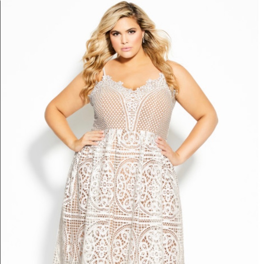 City Chic Fancy Free Dress ✨